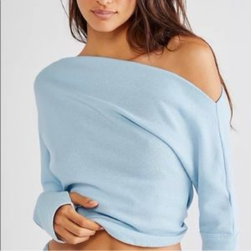 We the Free Fuji Off the Shoulder Thermal Top